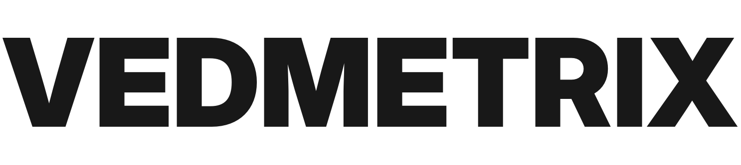 VedMetrix wordmark watermark